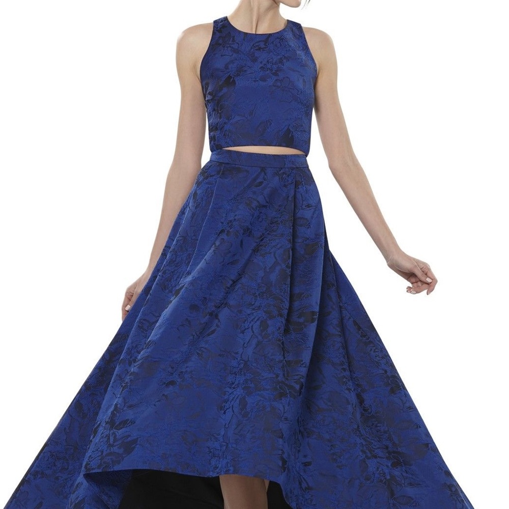 Alice + Olivia Two Piece Formal Gown
